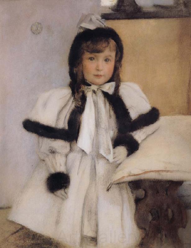 Fernand Khnopff Portrait of Germaine Wiener